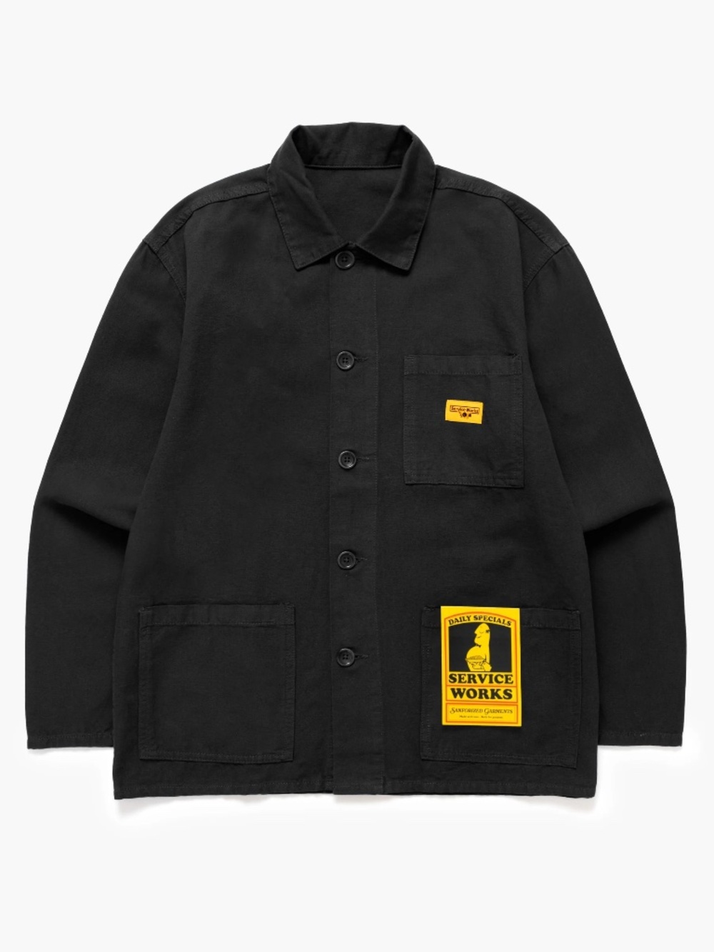 Classic Chore Shirt, Black, M